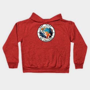 Flat earth Kids Hoodie